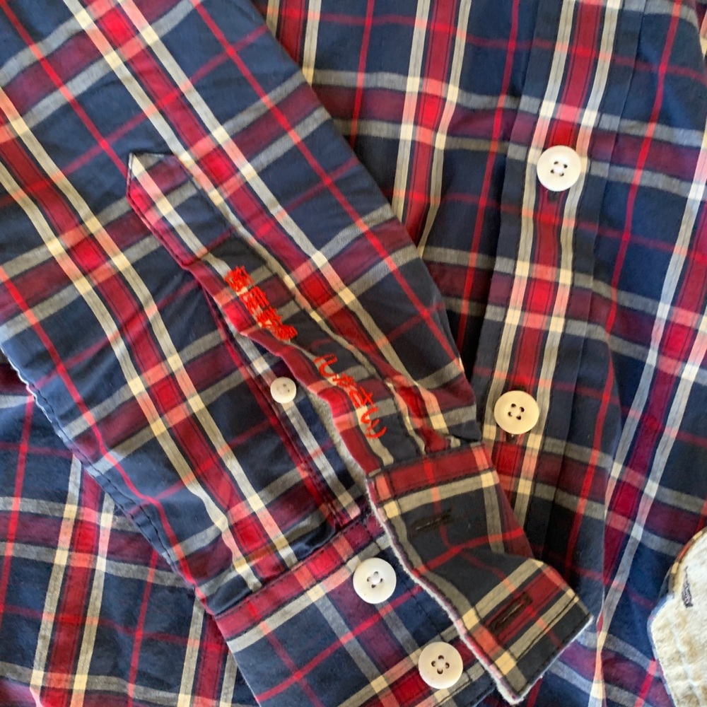 Super dry plaid shirt - Picture 4 of 4